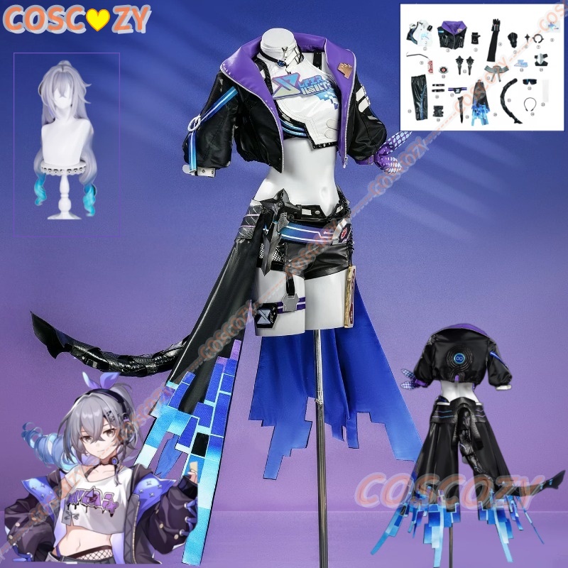 Cosplay Anime Solo - Disfraz de Cosplay de Silver Wolf