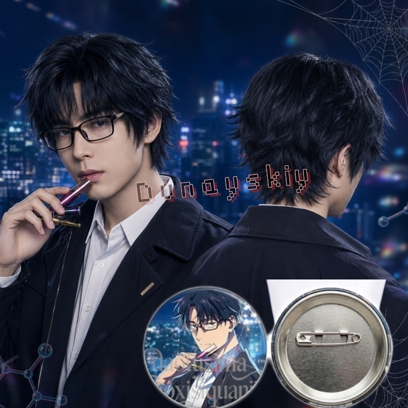 Anime Cosplay Blue Hair - Pelucas de Cosplay de Anime MARRIAGETOXIN,