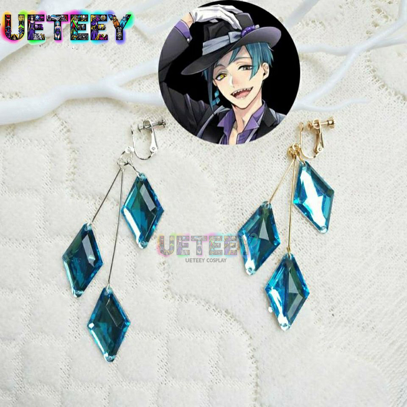 Anime Cosplay Simple - UETEEY COS Twisted Wonderland Floyd sanguijuela