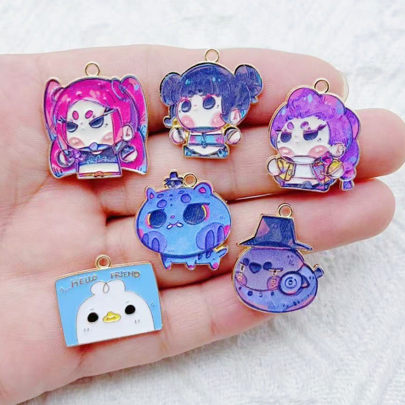 Anime & Cosplay Expo Acx 2025 - 10 piezas de accesorios de aleación