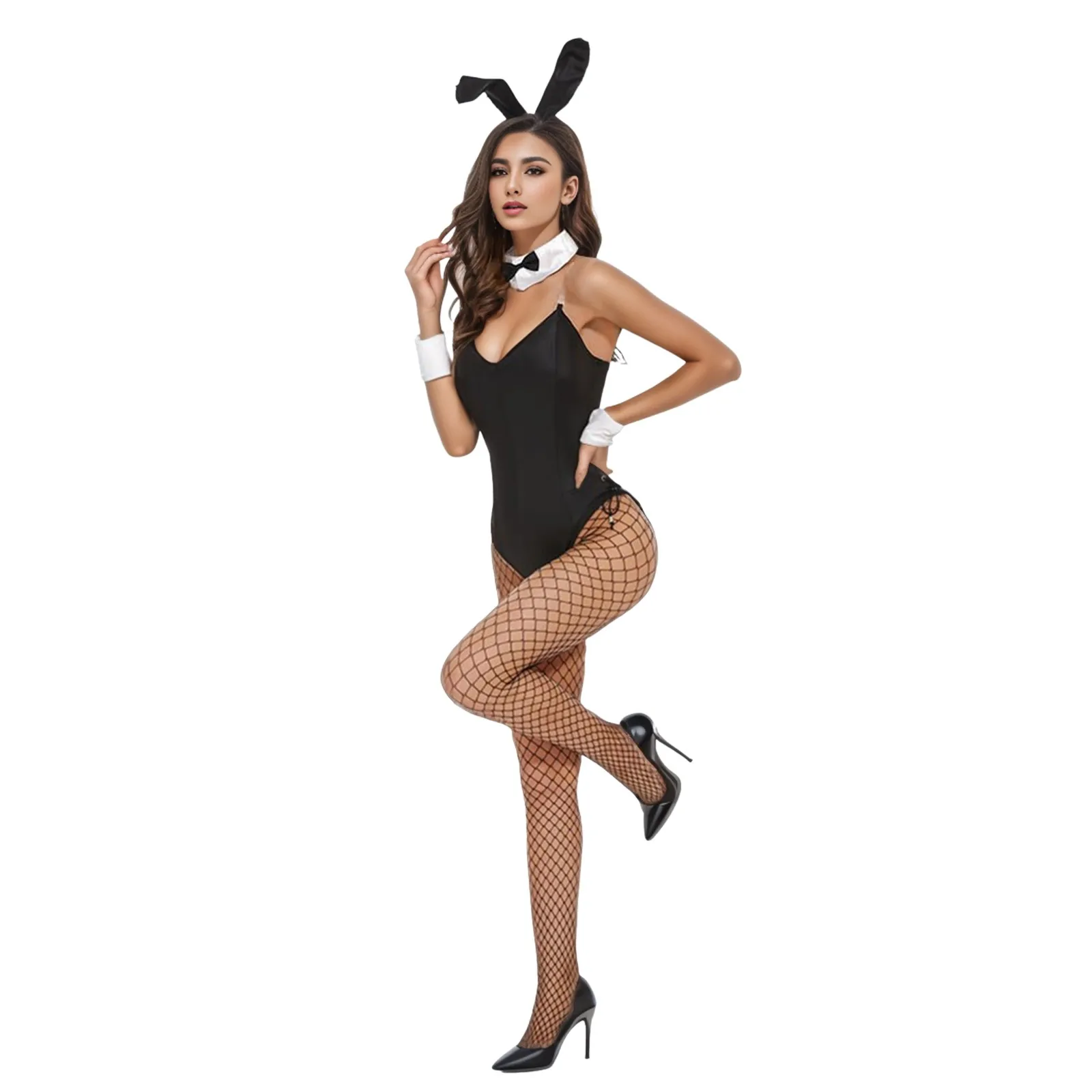 Anime Cosplay Bodysuit - 2025 traje de chica conejito para