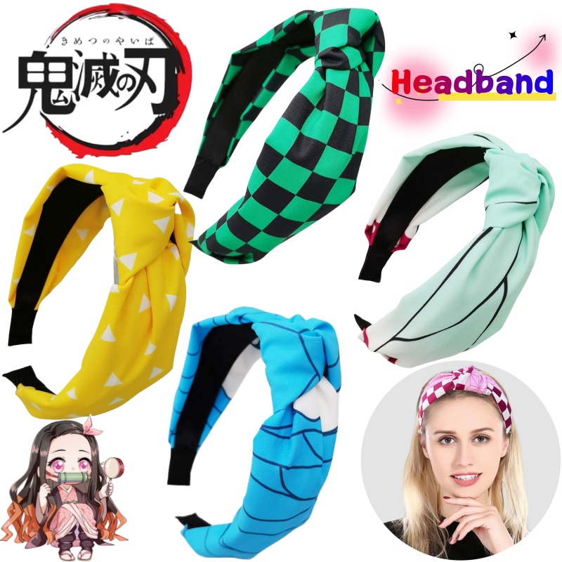 Zenos Anime Cosplay - Diadema de cosplay Demon Slayer Tanjiro