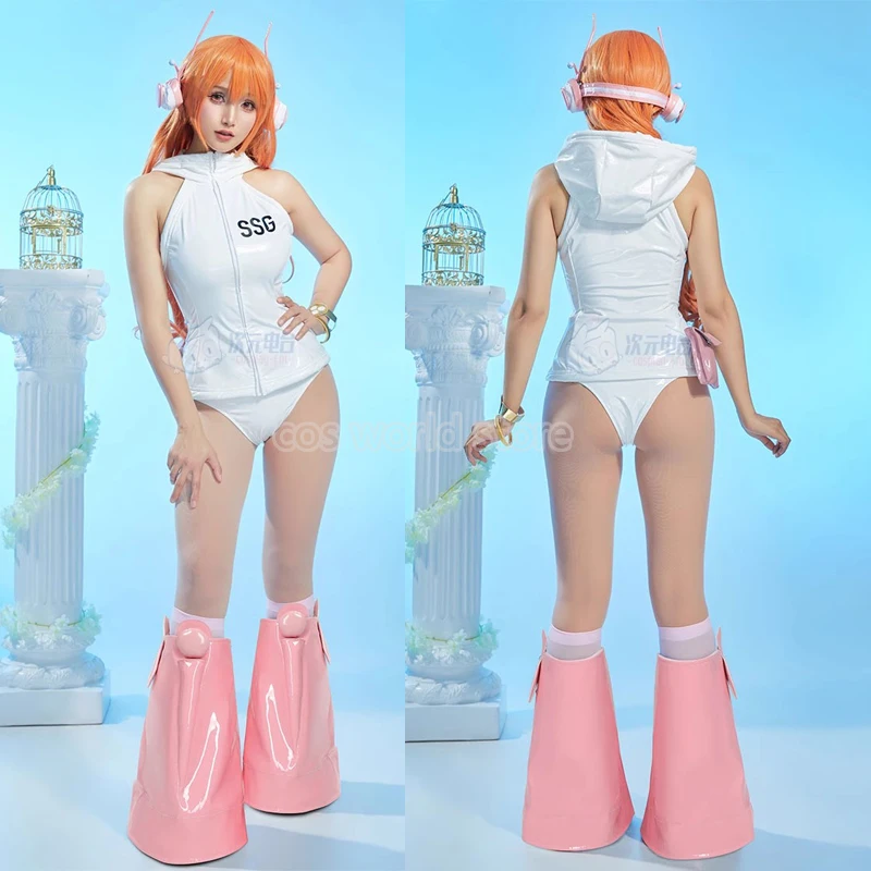 Anime Cosplay Bodysuit - Disfraz de Anime Nami 106 para
