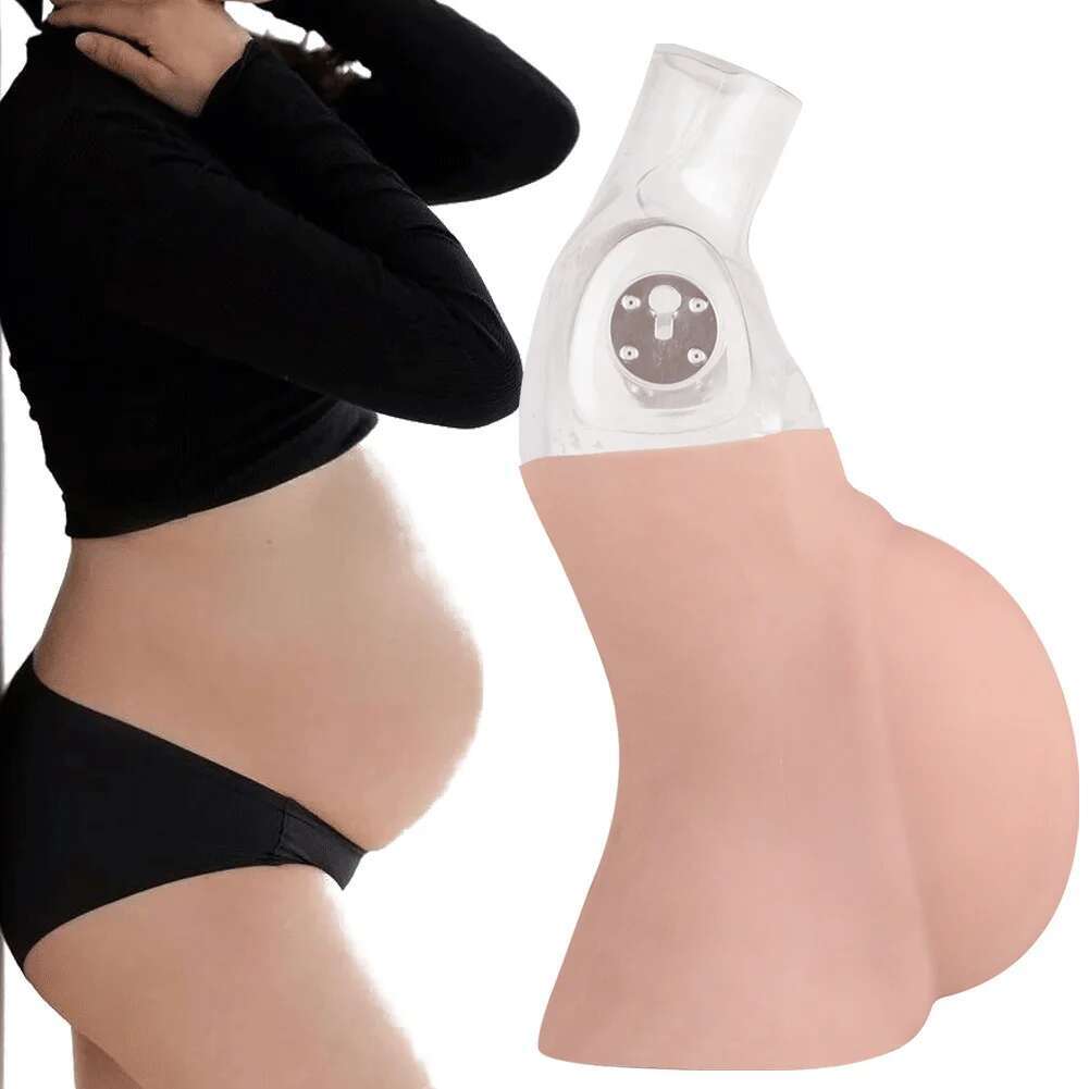 Anime Cosplay Pregnant - No Mudline vientre de embarazada falso