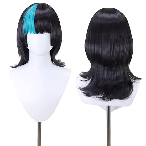 Anime Cosplay Blue Hair - Peluca de Anime Kirara Hoshi, pelo