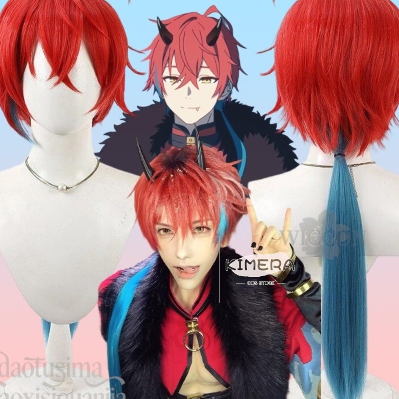 Anime Cosplay Blue Hair - Tienda Kimera Anime Princesa Kaguya! Peluca