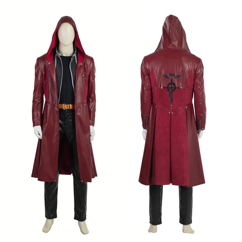 Fullmetal Alchemist Coat - Disfraz de Anime Cos Fullmetal Alchemist