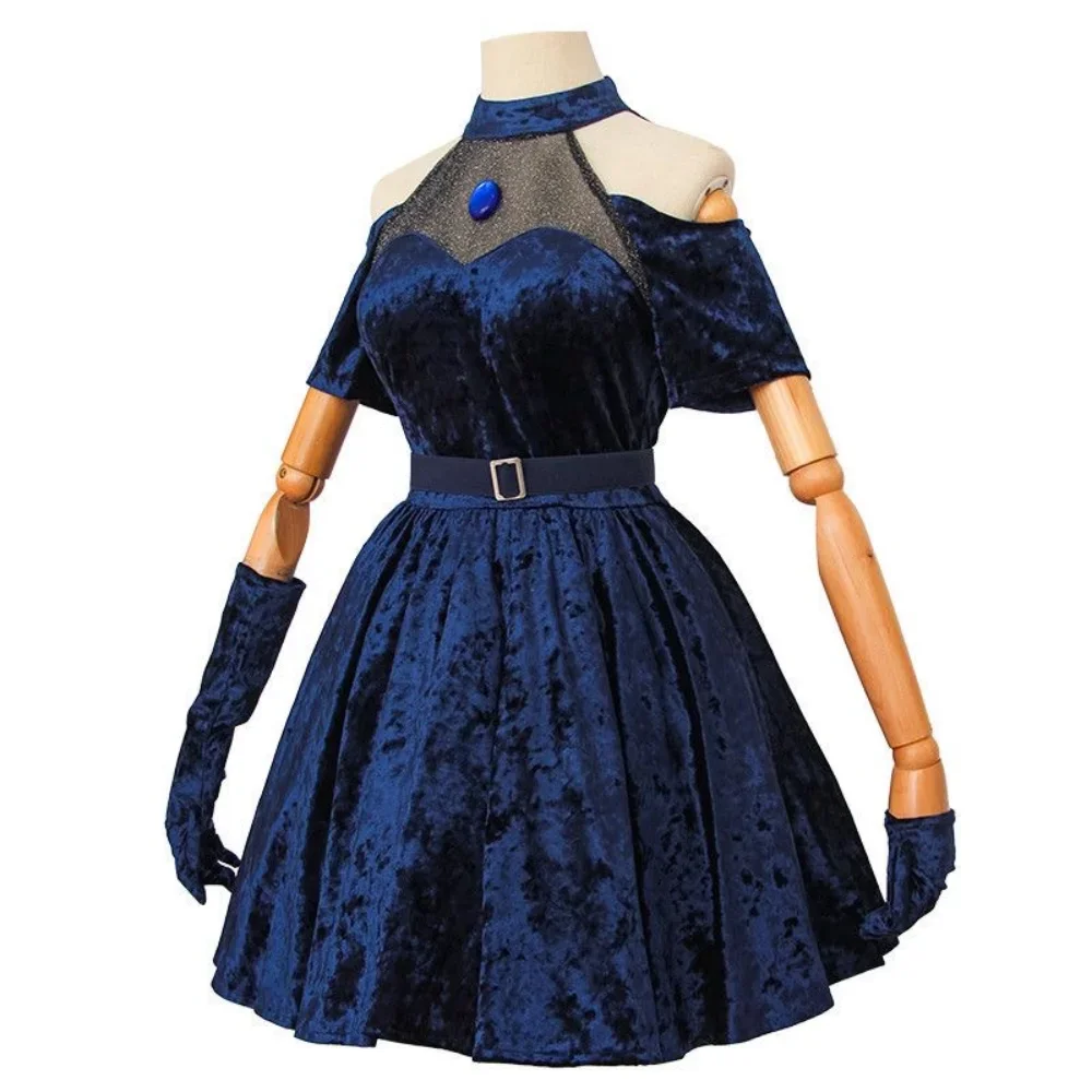 Disfraz de Cosplay Mizi 2026,  - Anime Cosplay Blue Hair reseña y precio