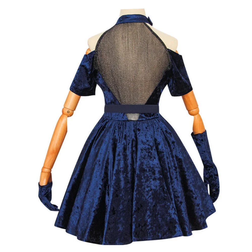 Disfraz de Cosplay Mizi 2026,  - Anime Cosplay Blue Hair reseña y precio