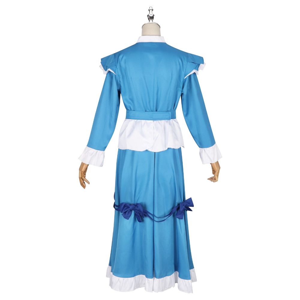 Disfraz de Cosplay de Poppy Re - Anime Cosplay Blue Hair reseña y precio
