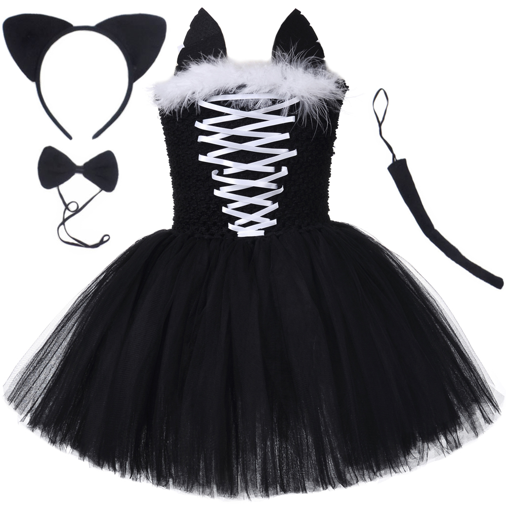 Disfraz de Gato Negro con Tutú - Anime Cosplay Simple reseña y precio