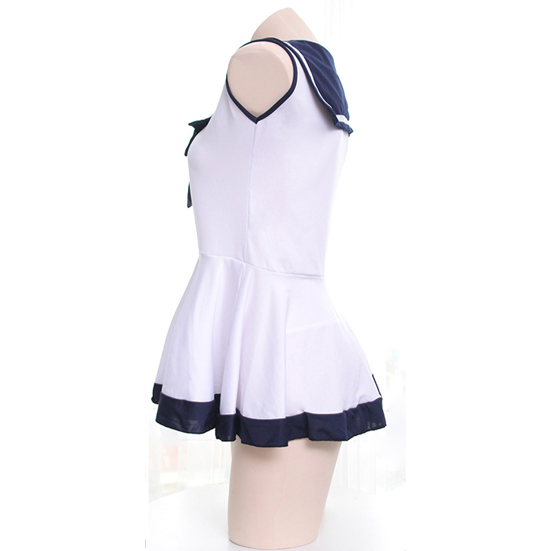 AniLV-uniforme de marinero azu - Anime Cosplay Marin reseña y precio