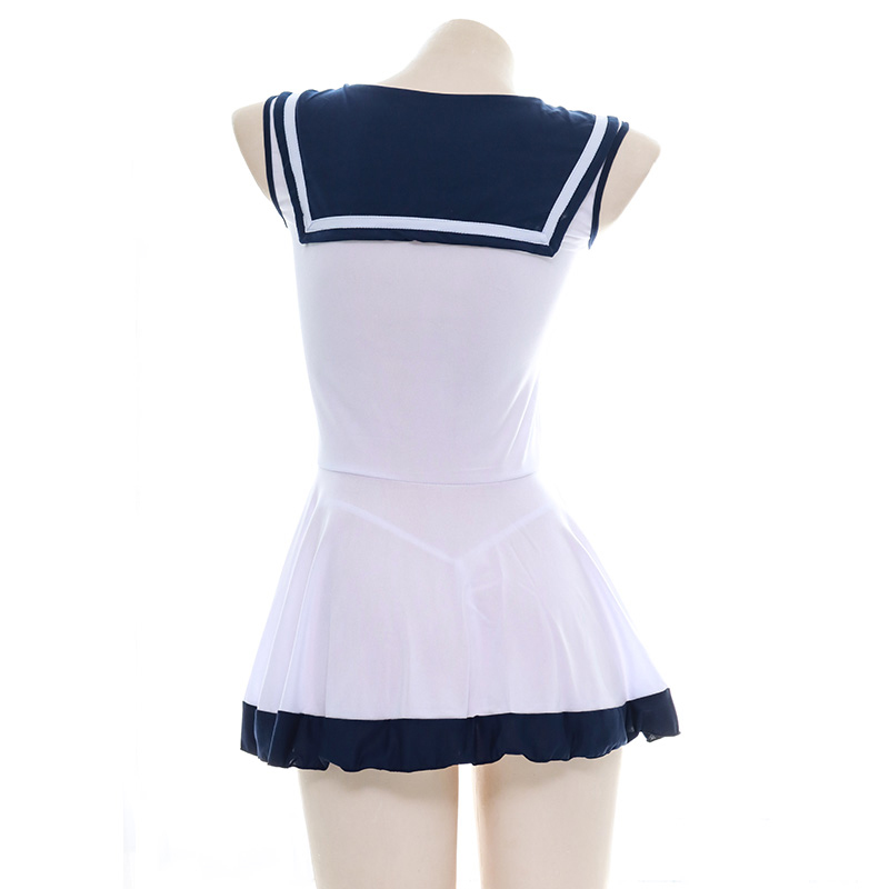 AniLV-uniforme de marinero azu - Anime Cosplay Marin reseña y precio