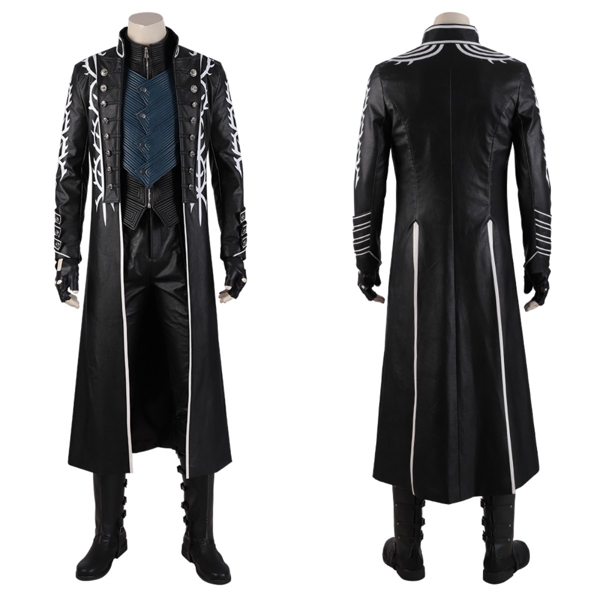 Disfraz de Cosplay de Vergil d - Fullmetal Alchemist Coat reseña y precio