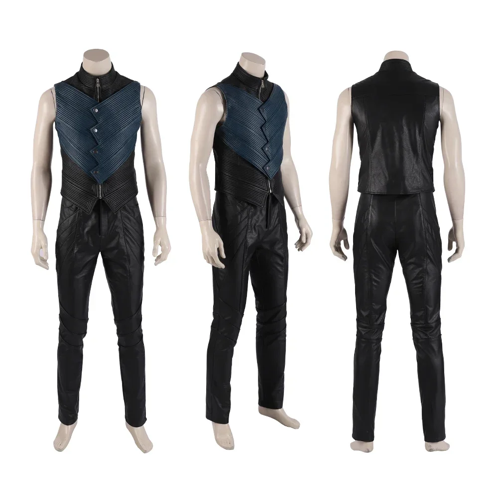 Disfraz de Cosplay de Vergil d - Fullmetal Alchemist Coat reseña y precio