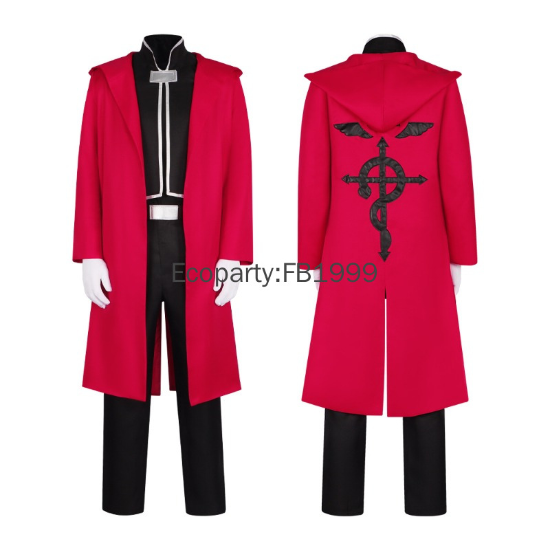 Disfraz de Cosplay de Anime Al - Fullmetal Alchemist Coat reseña y precio