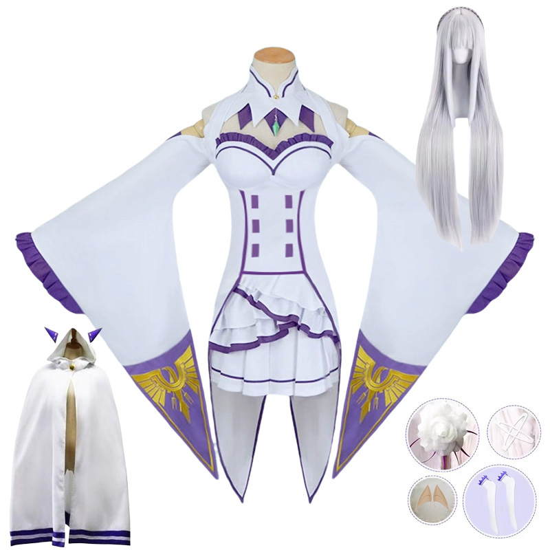 Emilia Cosplay Re Life en un m - Anime Cosplay Live reseña y precio