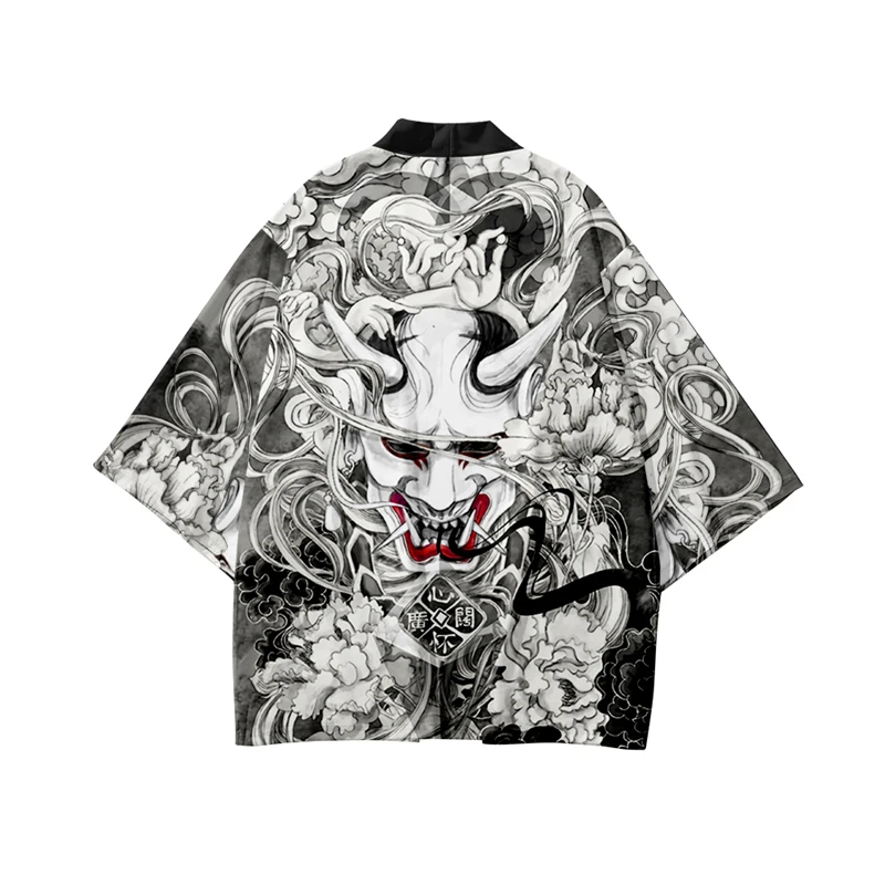 Camisa samurái con estampado d - Asian Cosplay Anime reseña y precio