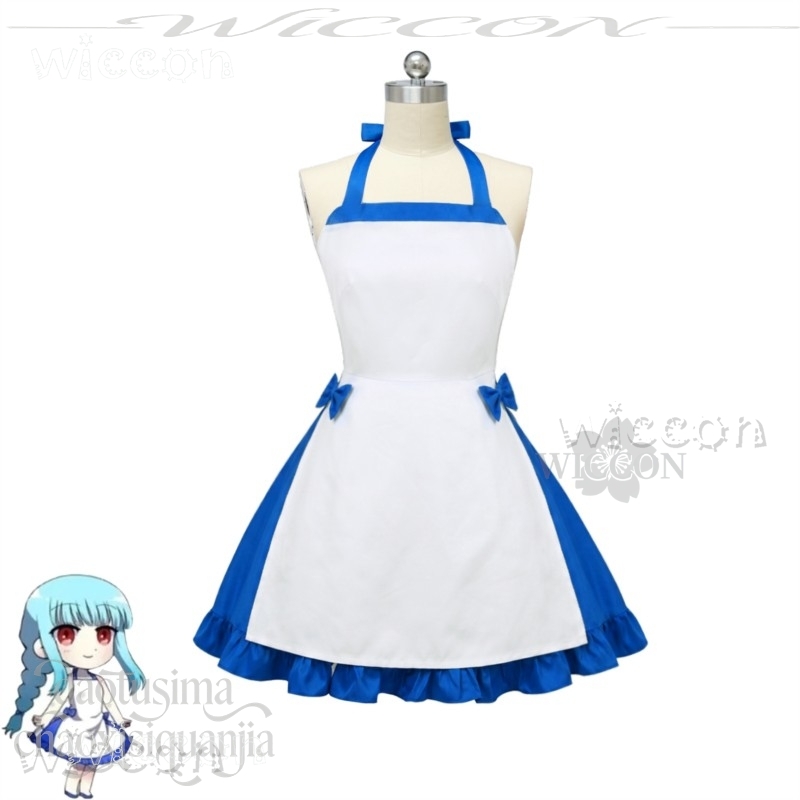 Vestido de sirvienta loli azul - Zenos Anime Cosplay reseña y precio