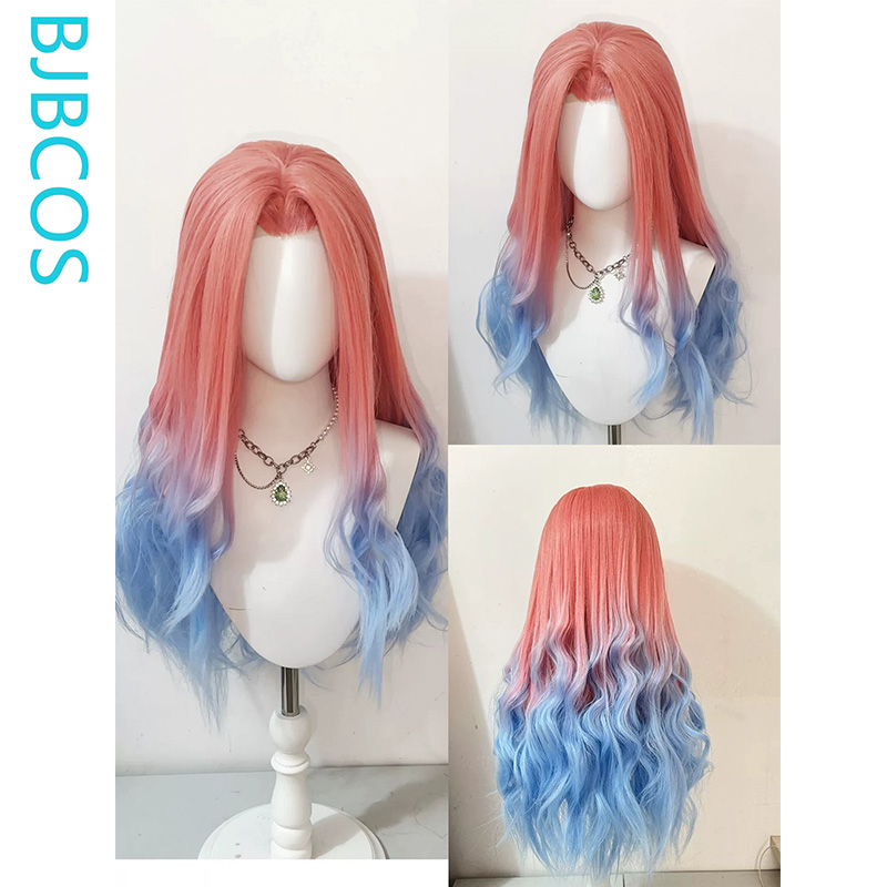 Peluca Estilizada ‌ Peluca de  - Anime Cosplay Blue Hair reseña y precio