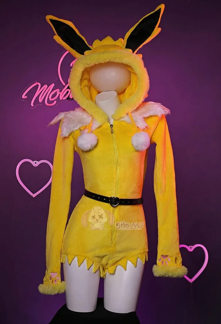 Body Sexy con capucha en V pro - Anime Cosplay Bodysuit reseña y precio