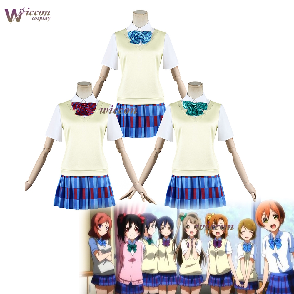 Conjunto de Uniforme Escolar d - Anime Cosplay Live reseña y precio