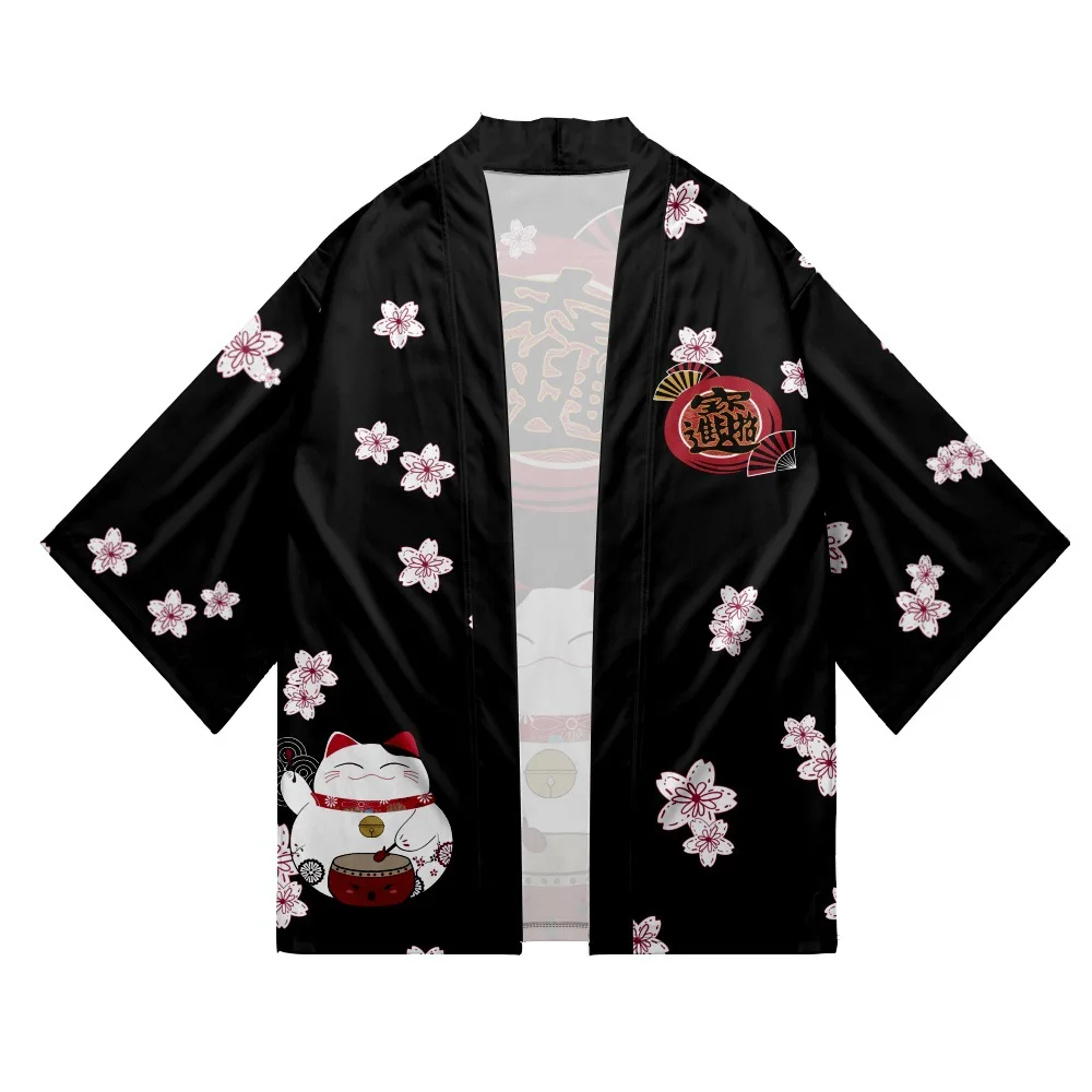 Kimono Haori con estampado de  - Asian Cosplay Anime reseña y precio