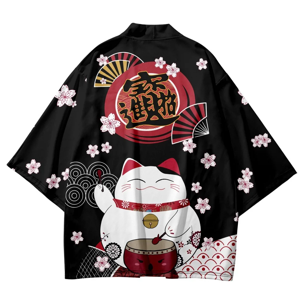 Kimono Haori con estampado de  - Asian Cosplay Anime reseña y precio