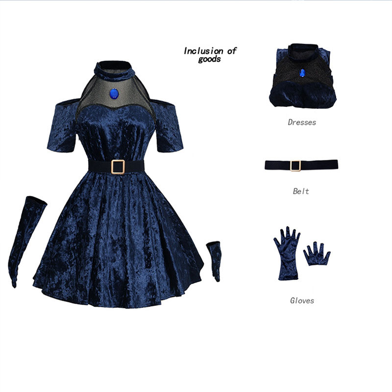Disfraz de Cosplay Mizi de Ani - Anime Cosplay Blue Hair reseña y precio