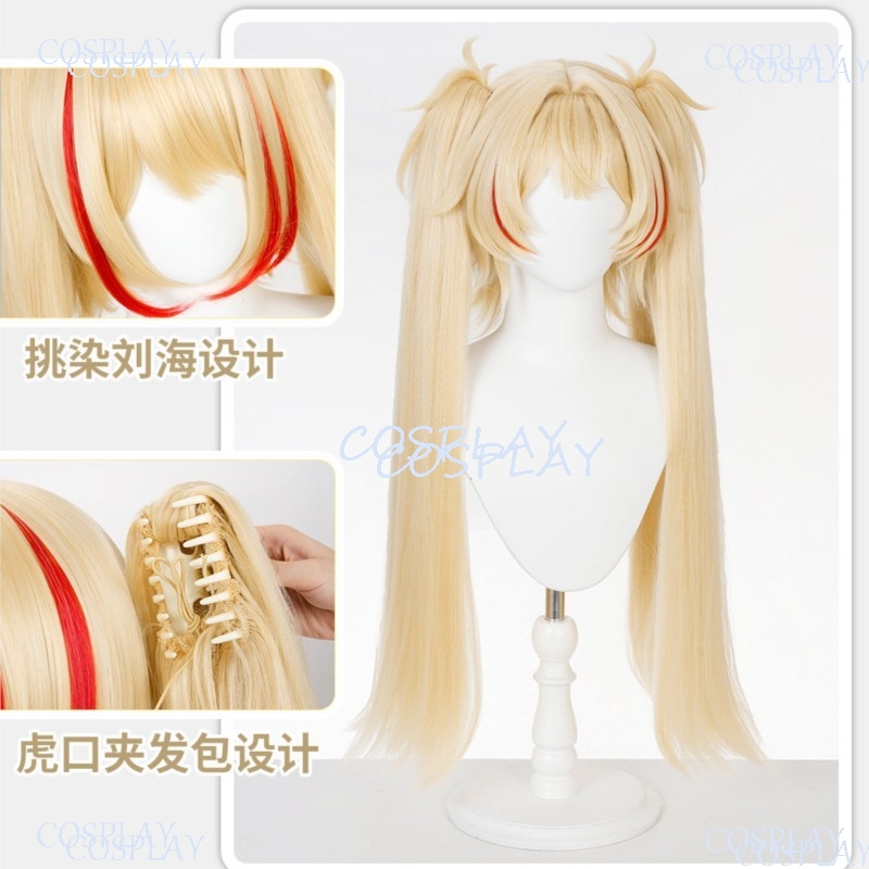 Peluca de cosplay personalizad - Anime Cosplay Photo reseña y precio