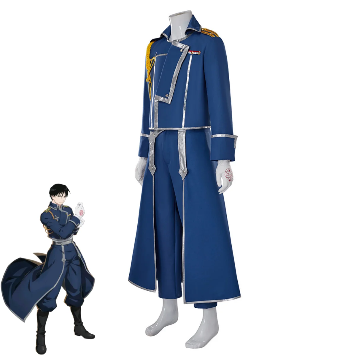 Abrigo de uniforme militar de  - Fullmetal Alchemist Coat reseña y precio