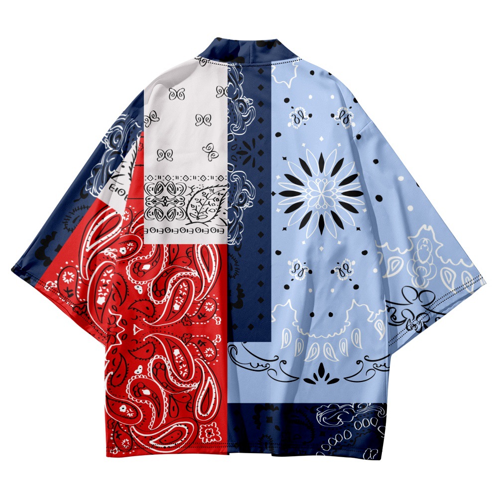 Yukata-cárdigan con estampado  - Asian Cosplay Anime reseña y precio