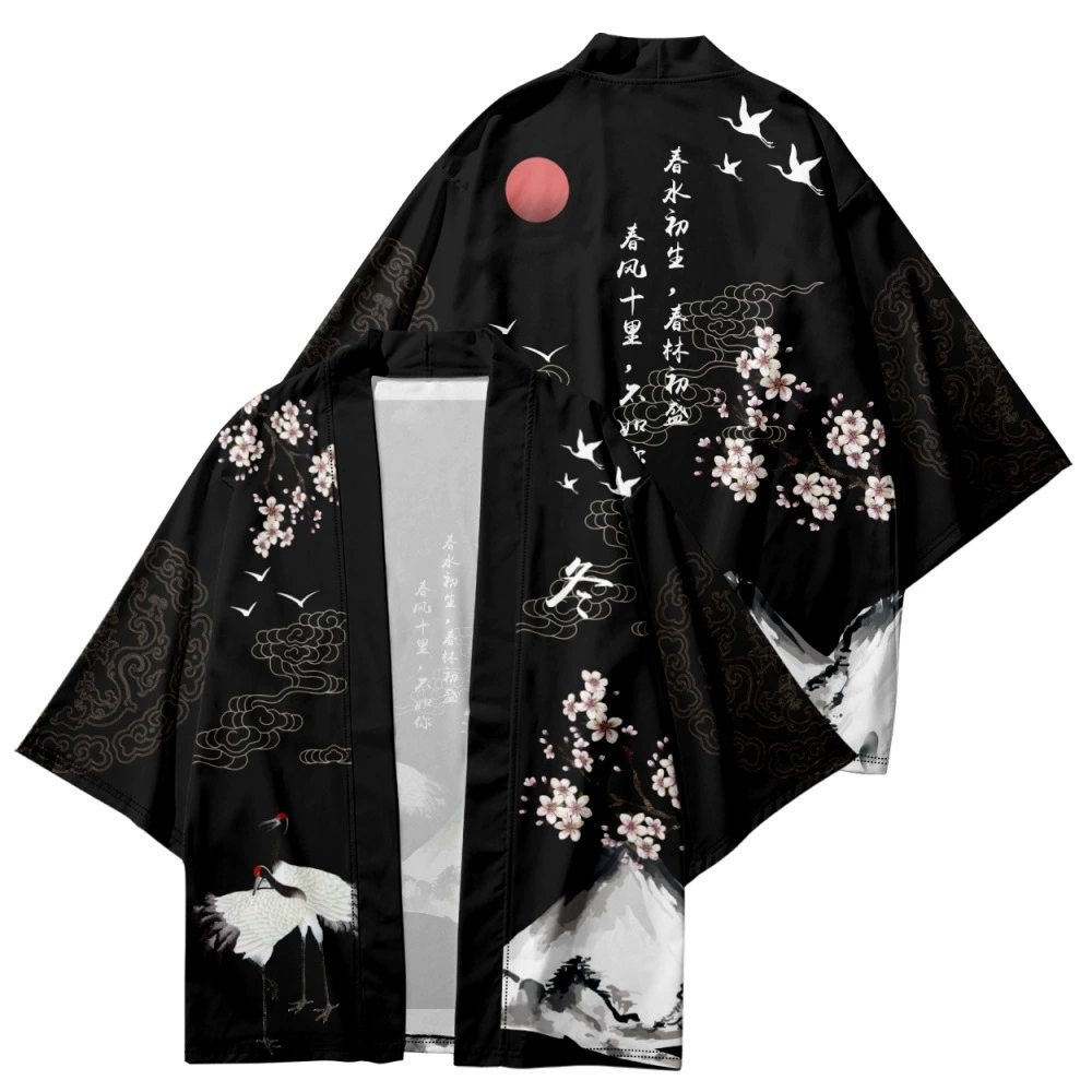 Camisa de Anime Samurai Crane, - Asian Cosplay Anime reseña y precio
