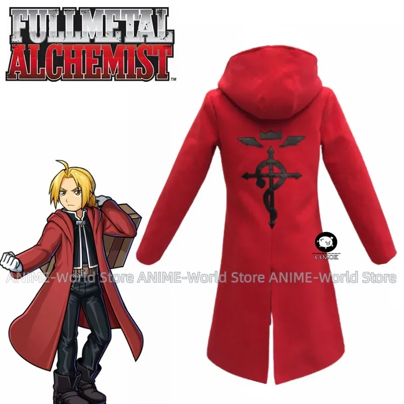 Anime Full Metal Alchemist Cos - Fullmetal Alchemist Coat reseña y precio