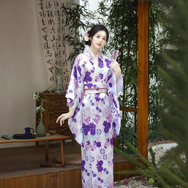 Kimono Japonés, Disfraz de Cos - Asian Cosplay Anime reseña y precio
