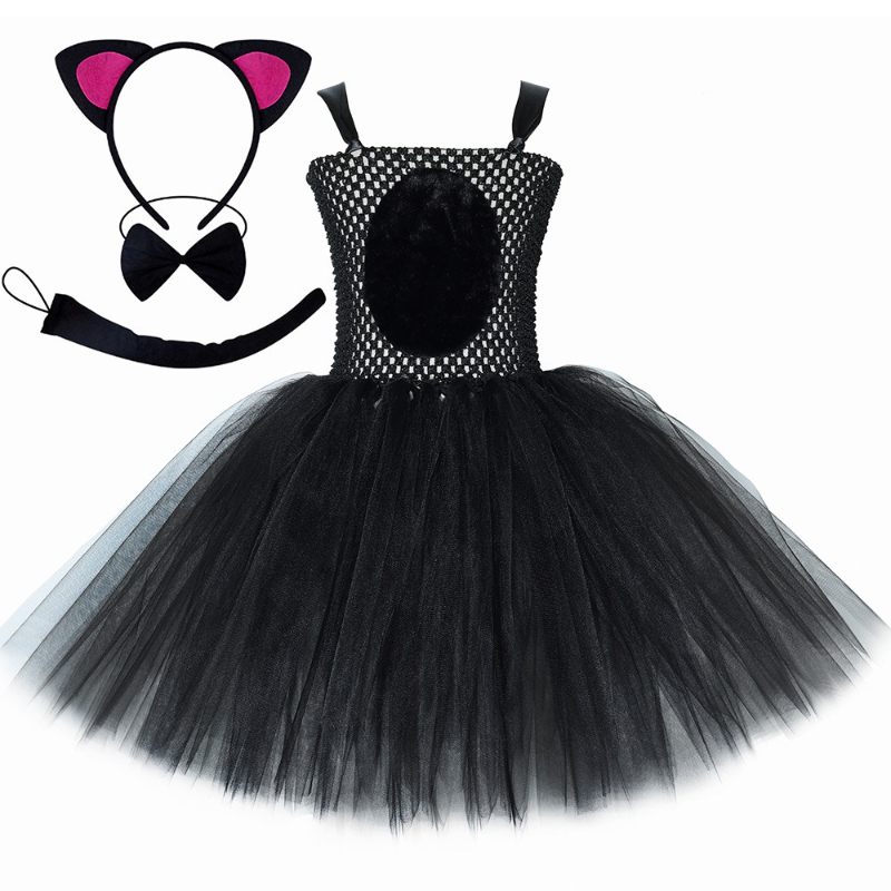 Vestido tutú de gato pantera n - Anime Cosplay Simple reseña y precio