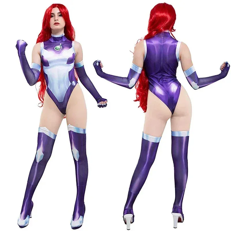 72th Anime Teen Titans Starfir - Anime Cosplay Bodysuit reseña y precio