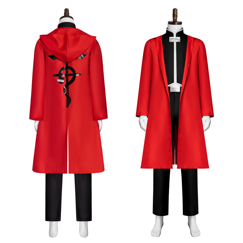 Disfraz de Cosplay de Anime Co - Fullmetal Alchemist Coat reseña y precio