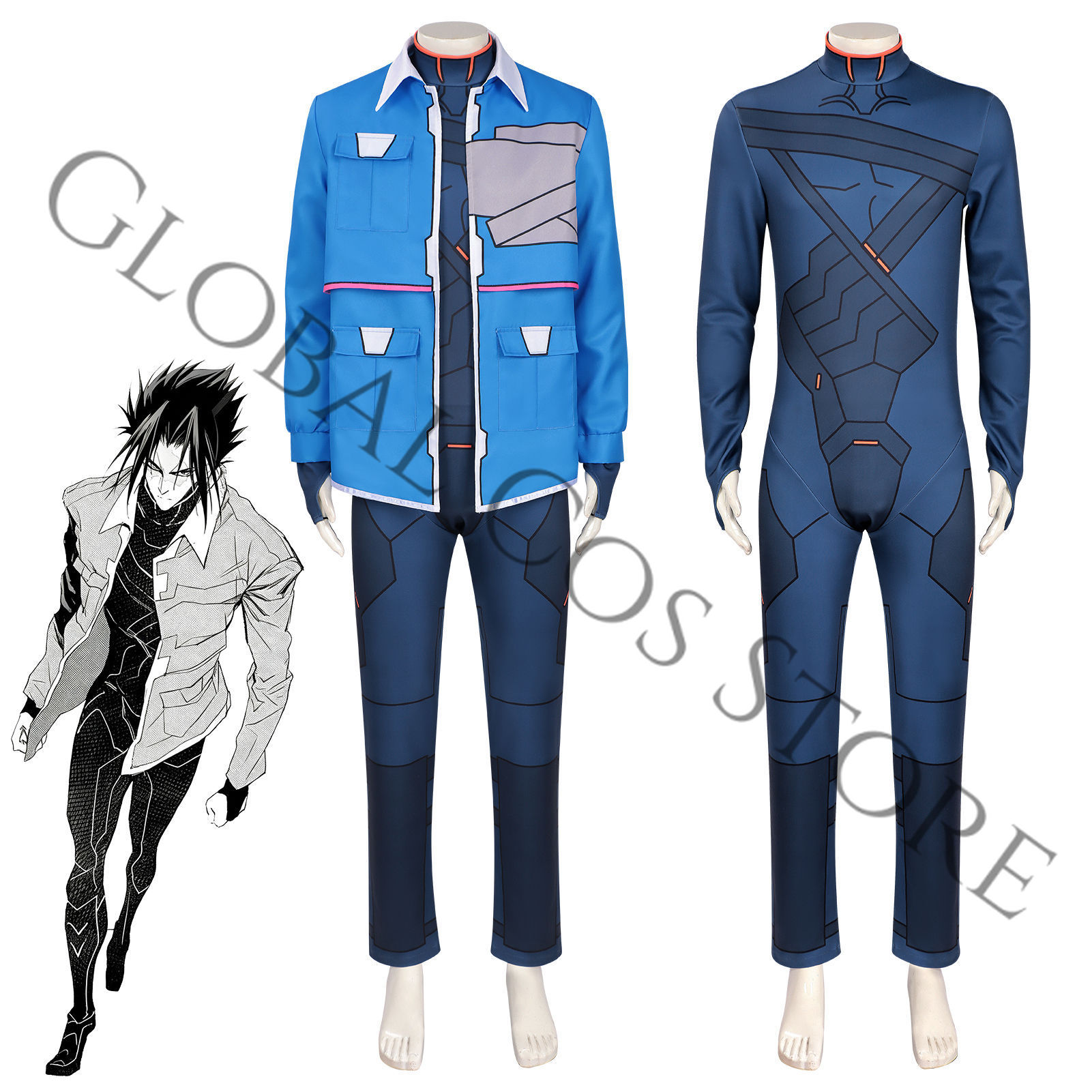 Disfraz de Cosplay de Cyberpun - Anime Cosplay Name reseña y precio