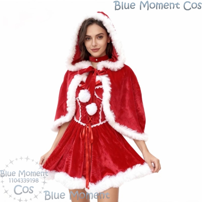 2025 vestido rojo de Navidad b - Anime Cosplay Event 2025 reseña y precio