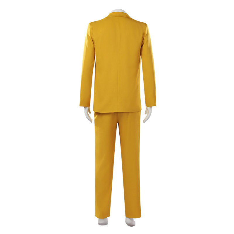 Conjunto de Traje Amarillo con - Anime Cosplay Name reseña y precio