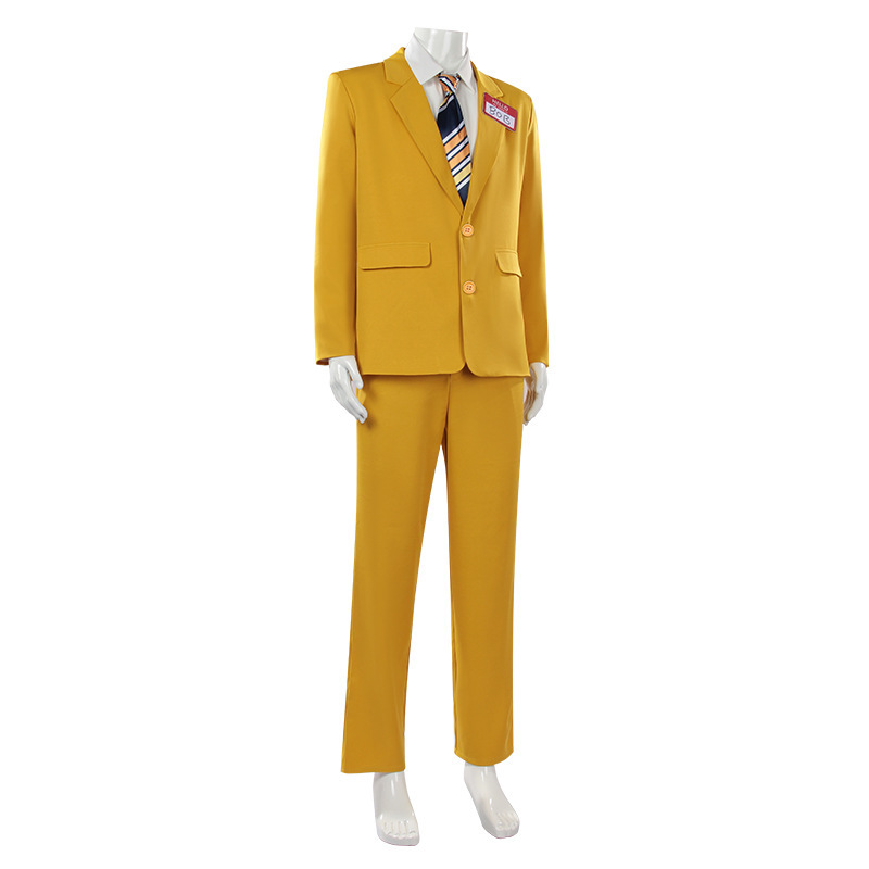 Conjunto de Traje Amarillo con - Anime Cosplay Name reseña y precio