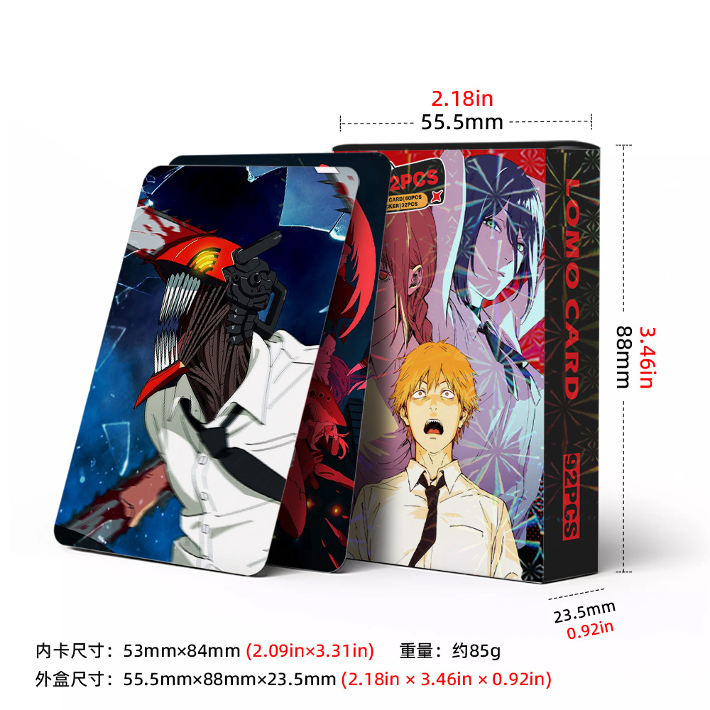 92 Tarjetas Pequeñas Coleccion - Anime Cosplay Photo reseña y precio
